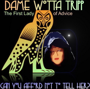 Dame Wotta Tripp Wise Owl Logo