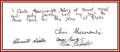 Genuine Soul Contract